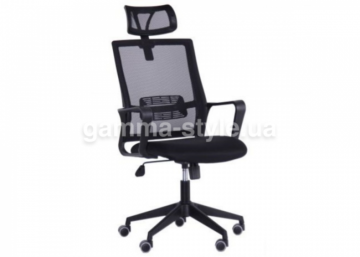 Крісло Matrix HR сидіння Сітка чорна/спинка Сітка чорна