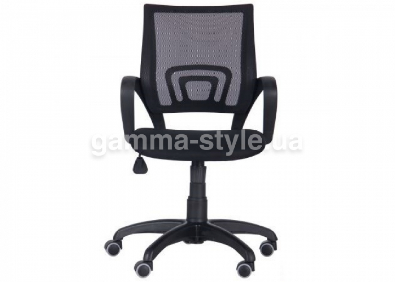 Крісло Веб сидіння А-1/спинка Сітка чорна