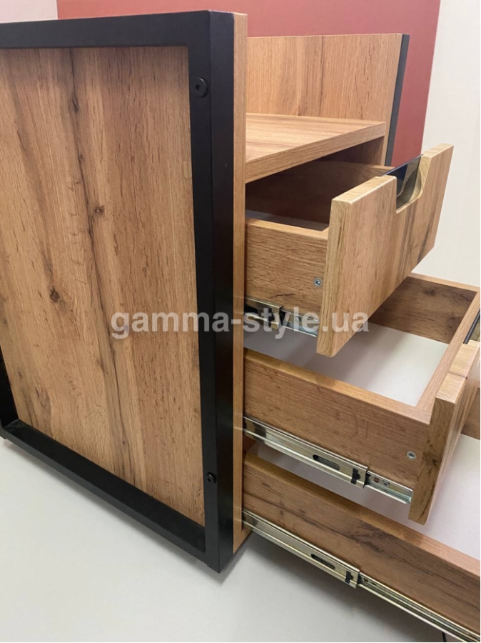 Офисная тумба лофт ТММВ-2